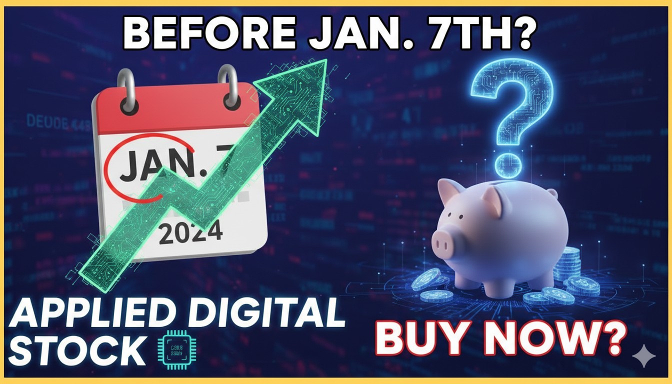 Should You Buy Applied Digital Stock Before Jan. 7?