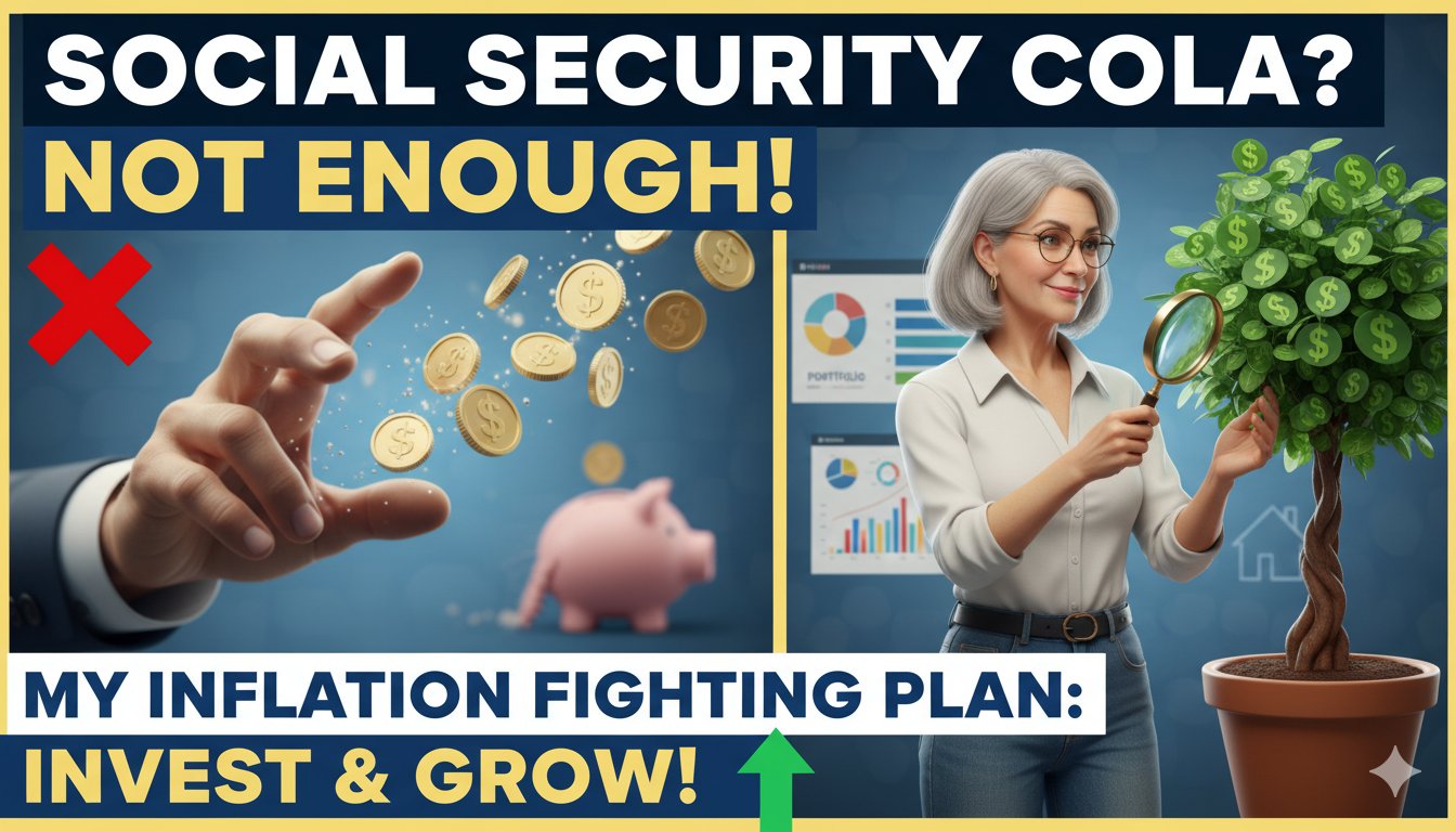 Senior reviewing financial charts and investment options on a laptop.