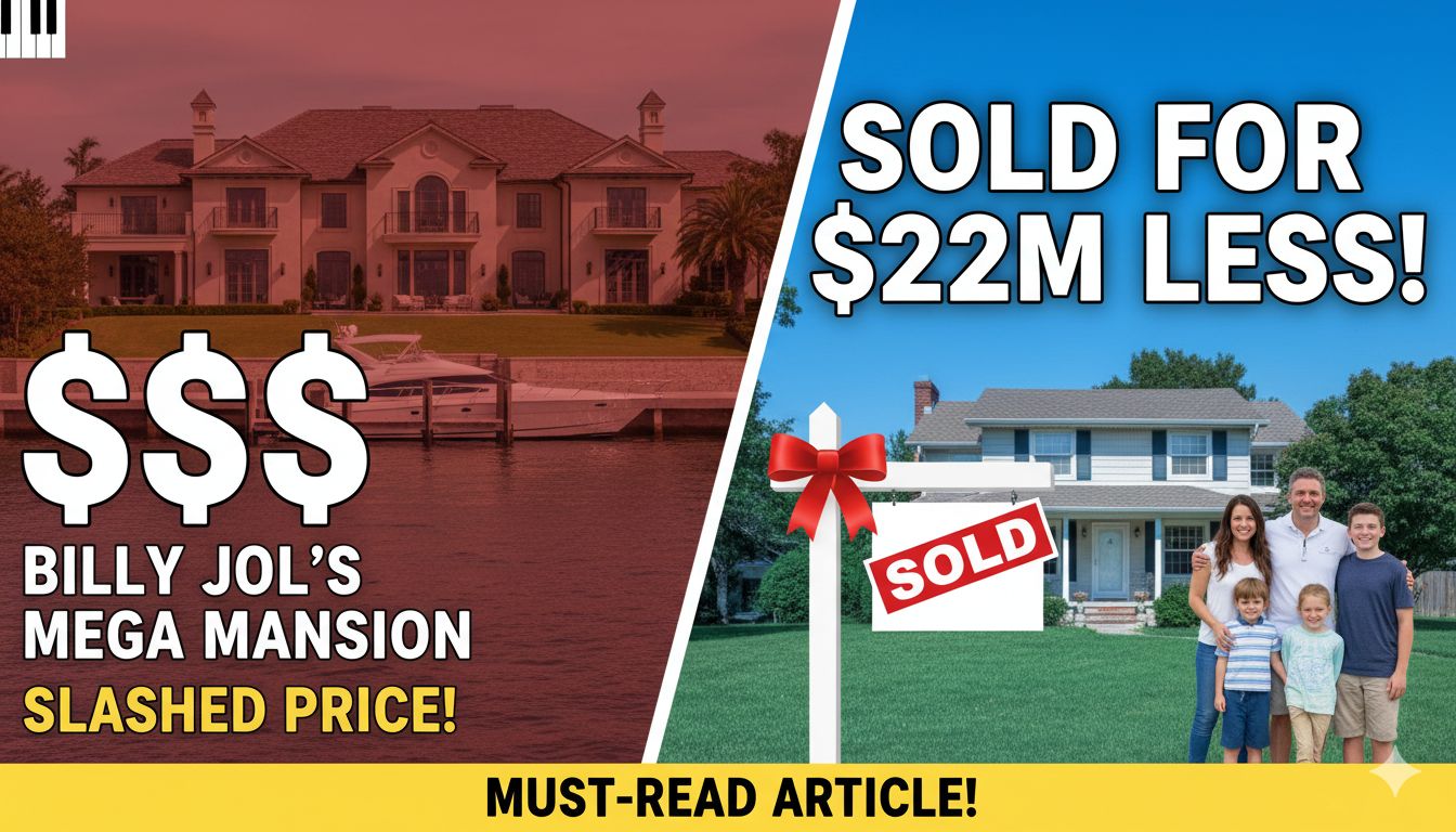 Billy Joel Finally Unloads Luxurious Florida Waterfront Estate After Major Price Reduction