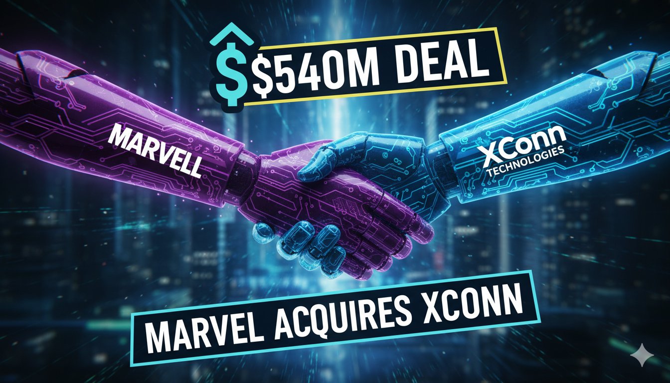 Marvell Bolsters AI Data Center Dominance with $540 Million XConn Acquisition