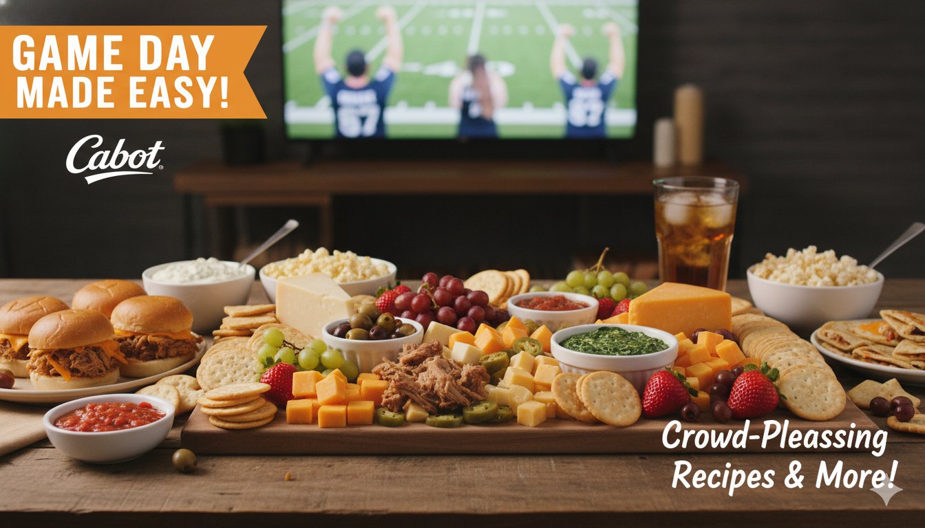 Cabot Creamery Scores Big on Game-Day with Effortless Hosting Solutions