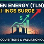 Talen Energy power plant facilities with generating units and transmission lines under a clear sky, representing expanded capacity after recent acquisitions.