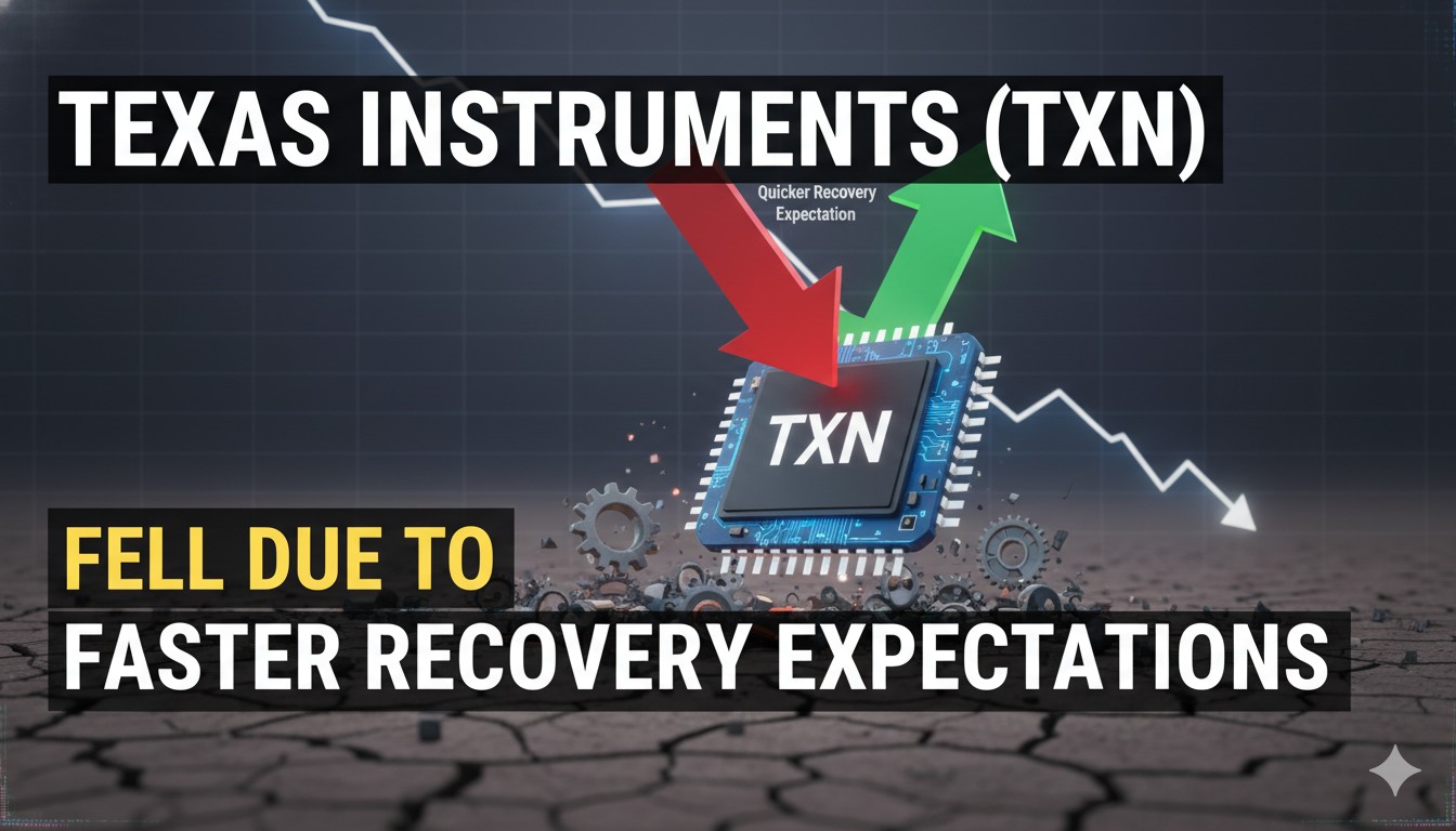 Texas Instruments (TXN) Fell Due to Quicker Recovery Expectation