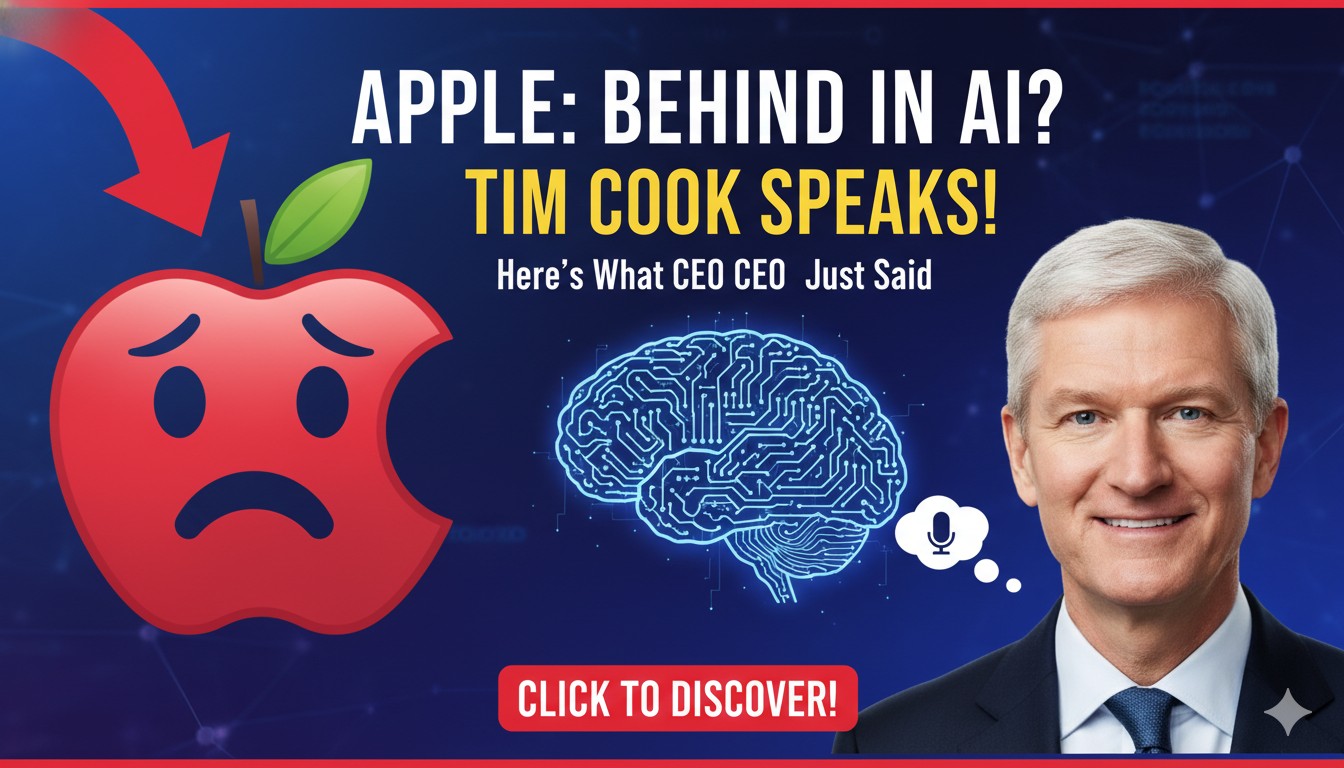 Is Apple Falling Behind in Artificial Intelligence (AI)? Here’s What CEO Tim Cook Just Said.