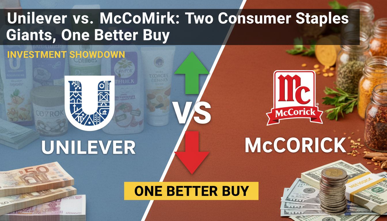Unilever vs. McCormick: Two Consumer Staples Giants, One Better Buy