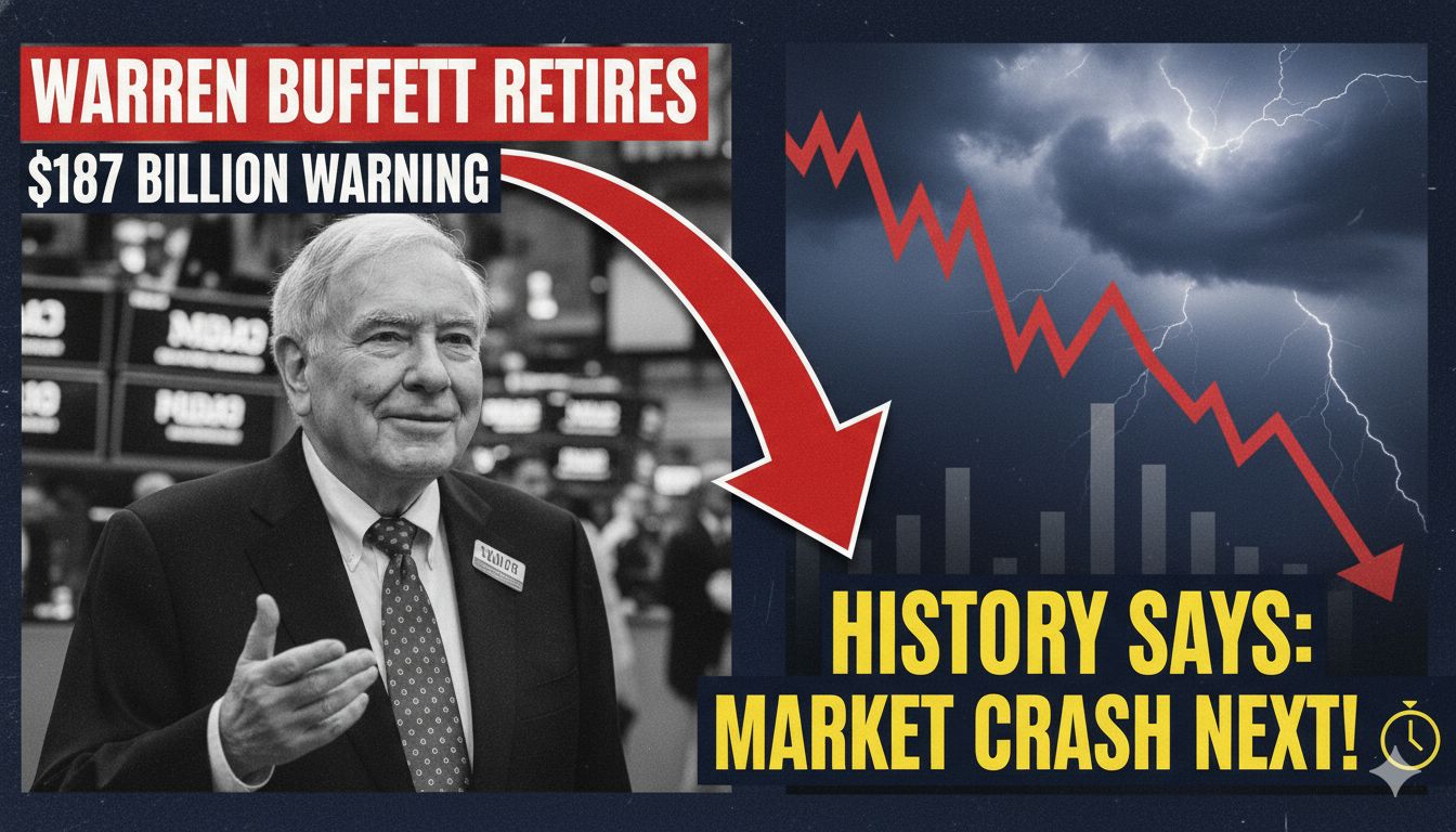 Warren Buffett Retires With a $187 Billion Warning to Investors. History Says the Stock Market Will Do This Next.